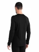 Tricou pentru bărbați Icebreaker  200 Oasis LS Crewe Black