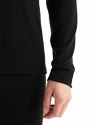 Tricou pentru bărbați Icebreaker  200 Oasis LS Crewe Black