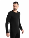 Tricou pentru bărbați Icebreaker  200 Oasis LS Crewe Black