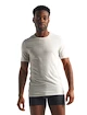 Tricou pentru bărbați Icebreaker  Anatomica SS Crewe white XL