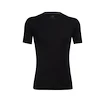 Tricou pentru bărbați Icebreaker Merino Anatomica 150 SS Crewe Black