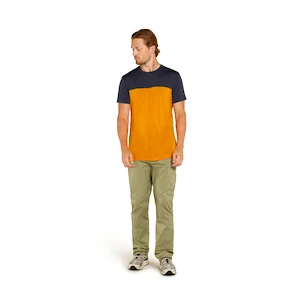 Tricou pentru bărbați Icebreaker Merino Cool-Lite Sphere III SS T Colour Ray/Graphite/Cb XL