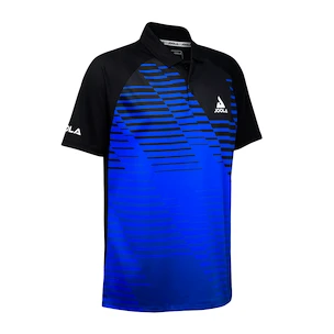 Tricou pentru bărbați Joola  Shirt Zephir Polo Black/Blue