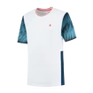 Tricou pentru bărbați K-Swiss  Hypercourt Print Crew 3 White