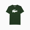 Tricou pentru bărbați Lacoste  Big Logo Core Performance T-Shirt Green/White