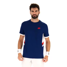 Tricou pentru bărbați Lotto Squadra III Tee Blue