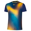 Tricou pentru bărbați Mizuno  Frontier Shadow Graphic Tee M Bellwether Blue  S