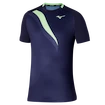 Tricou pentru bărbați Mizuno  Release Shadow Graphic Tee Evening Blue