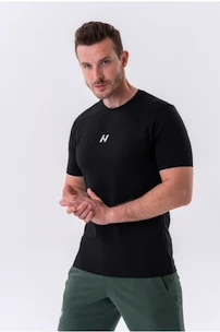 Tricou pentru bărbați Nebbia  Classic T-shirt “Reset” 327 black XXL