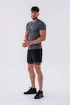 Tricou pentru bărbați Nebbia  Functional Slim-fit T-shirt 324 grey