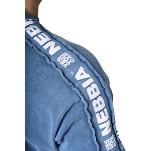 Tricou pentru bărbați Nebbia NEBBIA x OLYMPIA Washed Oversized T-Shirt GOLDEN AGE 790 blue