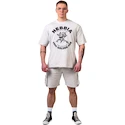 Tricou pentru bărbați Nebbia NEBBIA x OLYMPIA Washed Oversized T-Shirt GOLDEN AGE 790 light grey