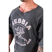 Tricou pentru bărbați Nebbia NEBBIA x OLYMPIA Washed Rag Top GOLDEN AGE 788 black