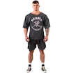 Tricou pentru bărbați Nebbia NEBBIA x OLYMPIA Washed Rag Top GOLDEN AGE 788 black