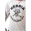 Tricou pentru bărbați Nebbia NEBBIA x OLYMPIA Washed Rag Top GOLDEN AGE 788 light grey