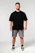 Tricou pentru bărbați Nebbia  Oversized Heavyweight Cotton T-shirt NO SHORTCUTS Black L