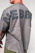 Tricou pentru bărbați Nebbia  Washed-off Oversized Heavyweight Cotton T-shirt NO SHORTCUTS 369 Light Grey