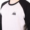 Tricou pentru bărbați Roster Hockey  SORRY RAGLAN GreyBlack