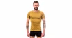 Tricou pentru bărbați Sensor  Coolmax Mesh Mustard