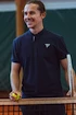 Tricou pentru bărbați Tecnifibre  Pro Polo Pique Navy