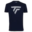 Tricou pentru bărbați Tecnifibre  Pro Training Tee Navy S