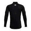 Tricou pentru bărbați Under Armour ColdGear Fitted Mock Black