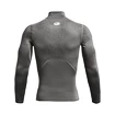 Tricou pentru bărbați Under Armour  HeatGear Armour Comp Mock LS Gray