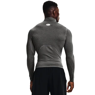 Tricou pentru bărbați Under Armour  HeatGear Armour Comp Mock LS Gray