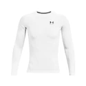 Tricou pentru bărbați Under Armour HeatGear Comp LS White XXL