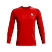 Tricou pentru bărbați Under Armour HeatGear HeatGear Armour Fitted LS Radiant Red