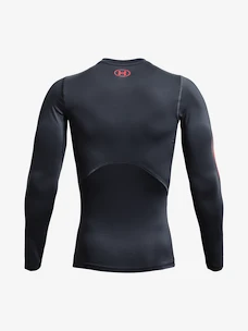 Tricou pentru bărbați Under Armour HeatGear Novelty LS-GRY