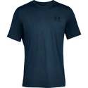 Tricou pentru bărbați Under Armour  Sportstyle Left Chest SS Dark Blue