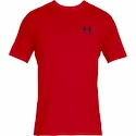 Tricou pentru bărbați Under Armour  Sportstyle Left Chest SS Red