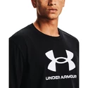 Tricou pentru bărbați Under Armour  SPORTSTYLE LOGO LS-BLK