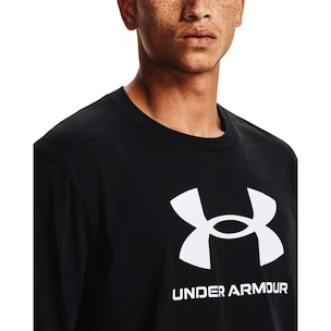 Tricou pentru bărbați Under Armour  SPORTSTYLE LOGO LS-BLK S