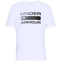 Tricou pentru bărbați Under Armour  TEAM ISSUE WORDMARK SS White