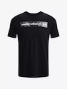 Tricou pentru bărbați Under Armour  UA CAMO CHEST STRIPE SS-BLK