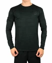 Tricou pentru bărbați Virtus  Joker Melange LS Tee Dark Green