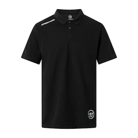 Tricou pentru bărbați Warrior Street Cotton Polo Black