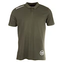 Tricou pentru bărbați Warrior  Street Cotton Polo Olive
