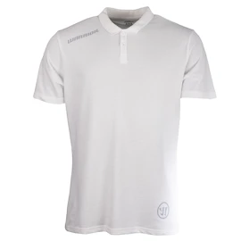 Tricou pentru bărbați Warrior Street Cotton Polo White