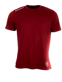 Tricou pentru bărbați Warrior Street Pocket Tee Burgundi