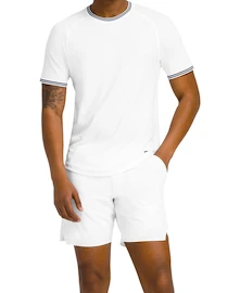Tricou pentru bărbați Wilson M Court Performance Crew Bright White
