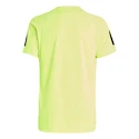 Tricou pentru copii adidas  B Club 3 Stripes Tee Lucid Lemon