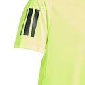 Tricou pentru copii adidas  B Club 3 Stripes Tee Lucid Lemon