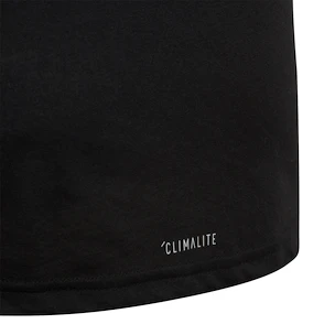 Tricou pentru copii adidas  B Escouade Tee Black 128 cm