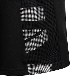 Tricou pentru copii adidas  B Escouade Tee Black 128 cm