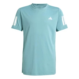 Tricou pentru copii adidas Club Tennis 3-Stripes T-Shirt Kids Powder Teal