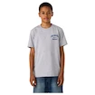 Tricou pentru copii CCM  Athleisure Tee Grey Melange