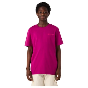 Tricou pentru copii CCM  Casual Tee Boysenberry